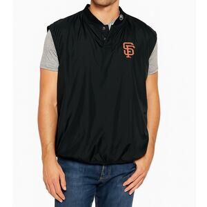 Vintage Rawlings‎ San Francisco Giants Black Practice Vest Mens Size XL